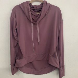 Champion Mock Neck Purple Pullover Size Medium